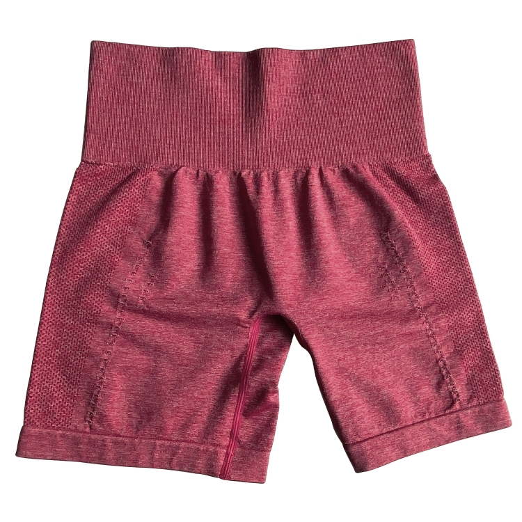 Eleganta Seamless Sports Yoga Shorts för Damer - {{ Inizo }} Röd Inizo