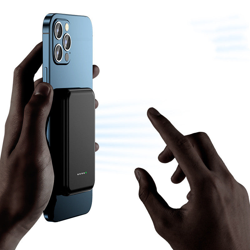 MagCharge Mini – Trådlös Magnetisk Powerbank med Snabbladdning - Inizo