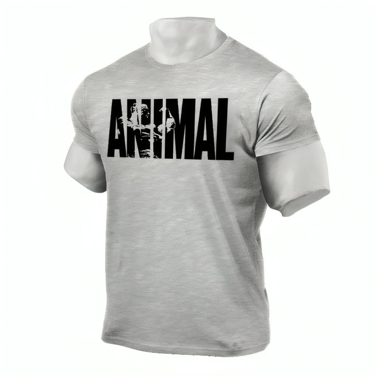 ANIMAL Sports Fitness T-Shirt - {{ Inizo }} Grå / M Inizo