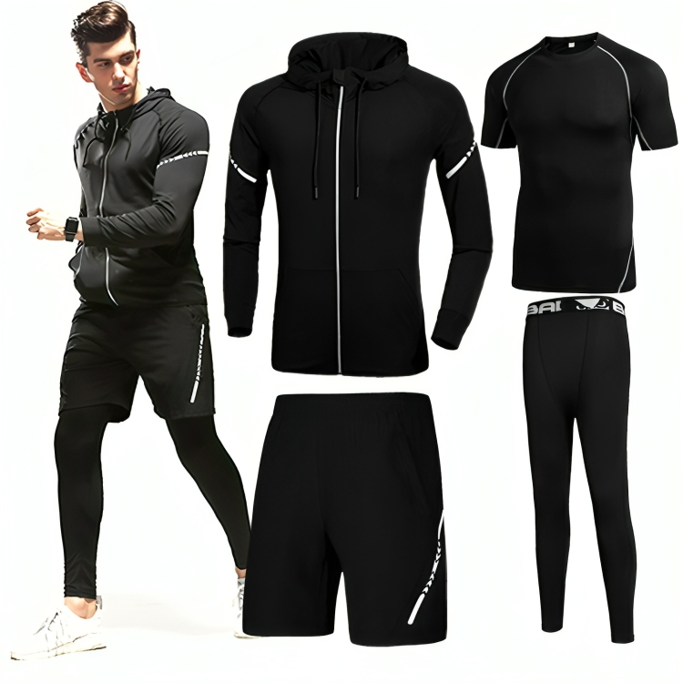 Men's Training Fitness Set 4 delar - Inizo