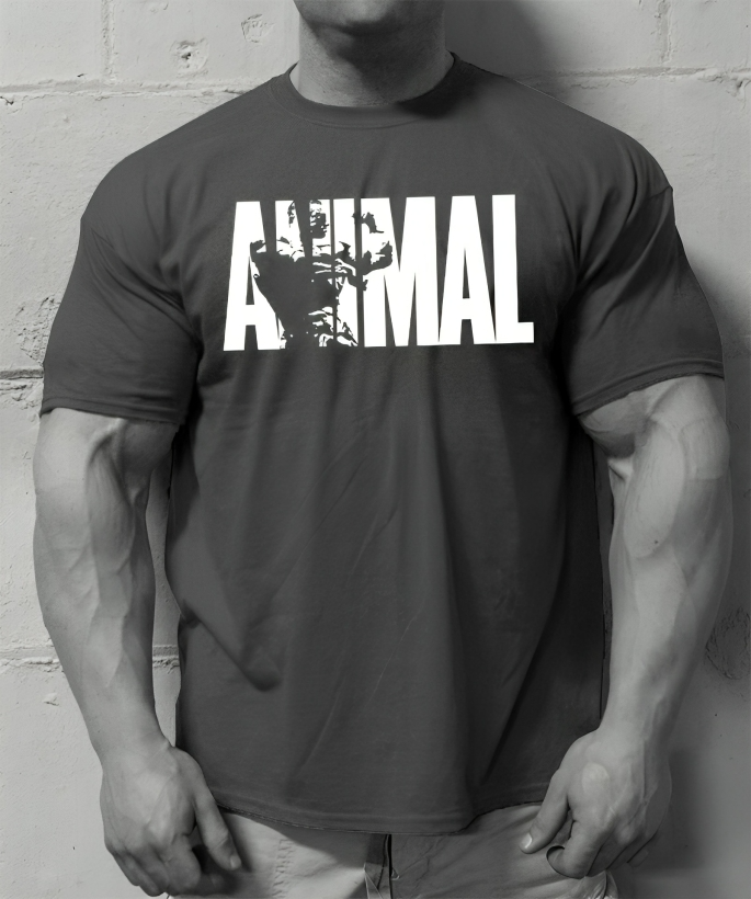 ANIMAL Sports Fitness T-Shirt - {{ Inizo }} Blå / M Inizo