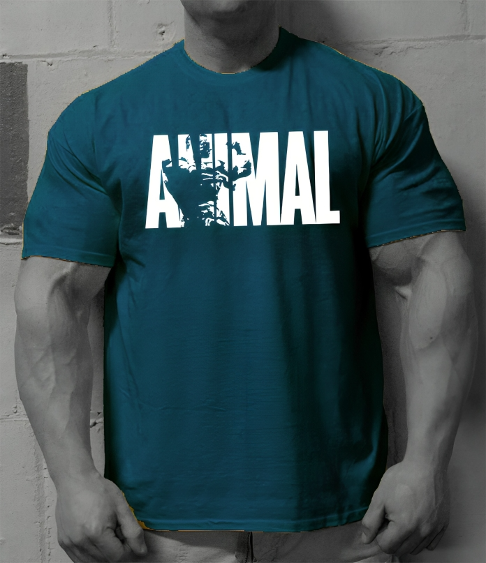 ANIMAL Sports Fitness T-Shirt - {{ Inizo }} Navy Blue / M Inizo