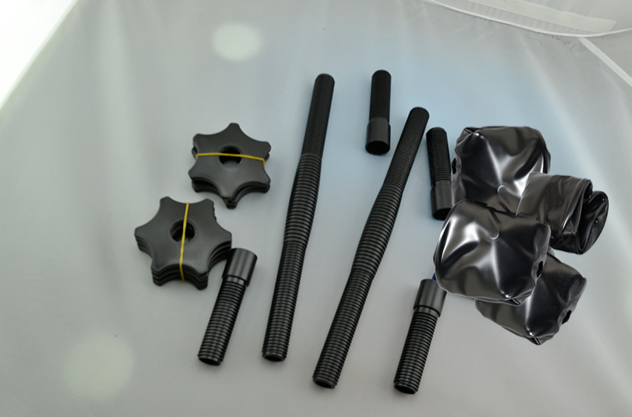 Justerbar Vattendummie (20-25 KG) för Hemmaträning – Portabel och Praktisk för Effektiv Armträning - {{ Inizo }} Svart Inizo