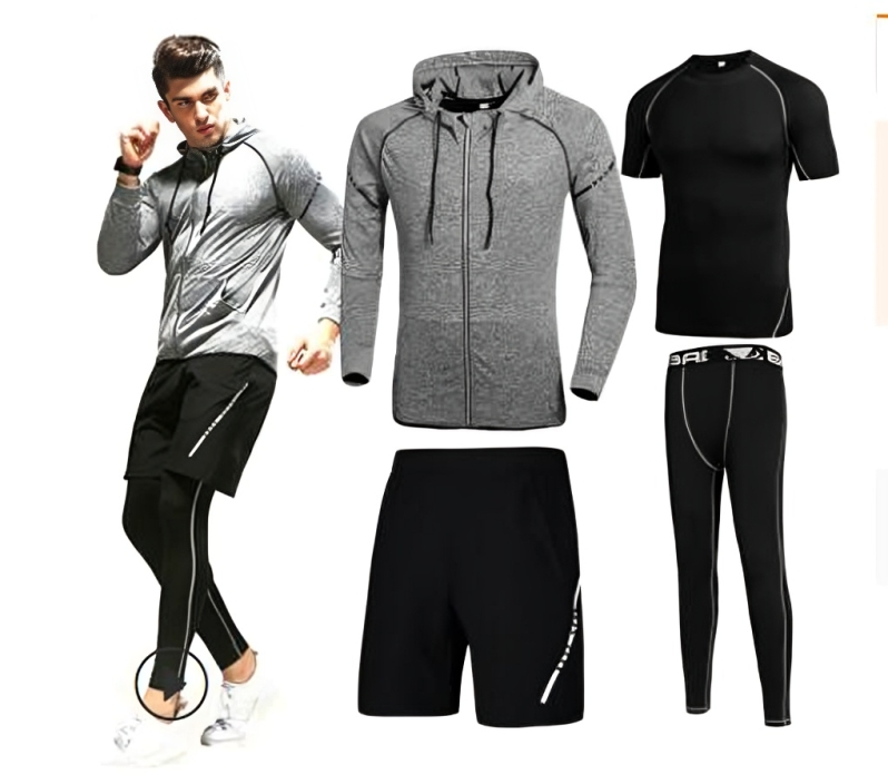 Men's Training Fitness Set 4 delar - Inizo