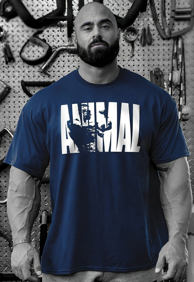 ANIMAL Sports Fitness T-Shirt - {{ Inizo }} Old Blue / M Inizo