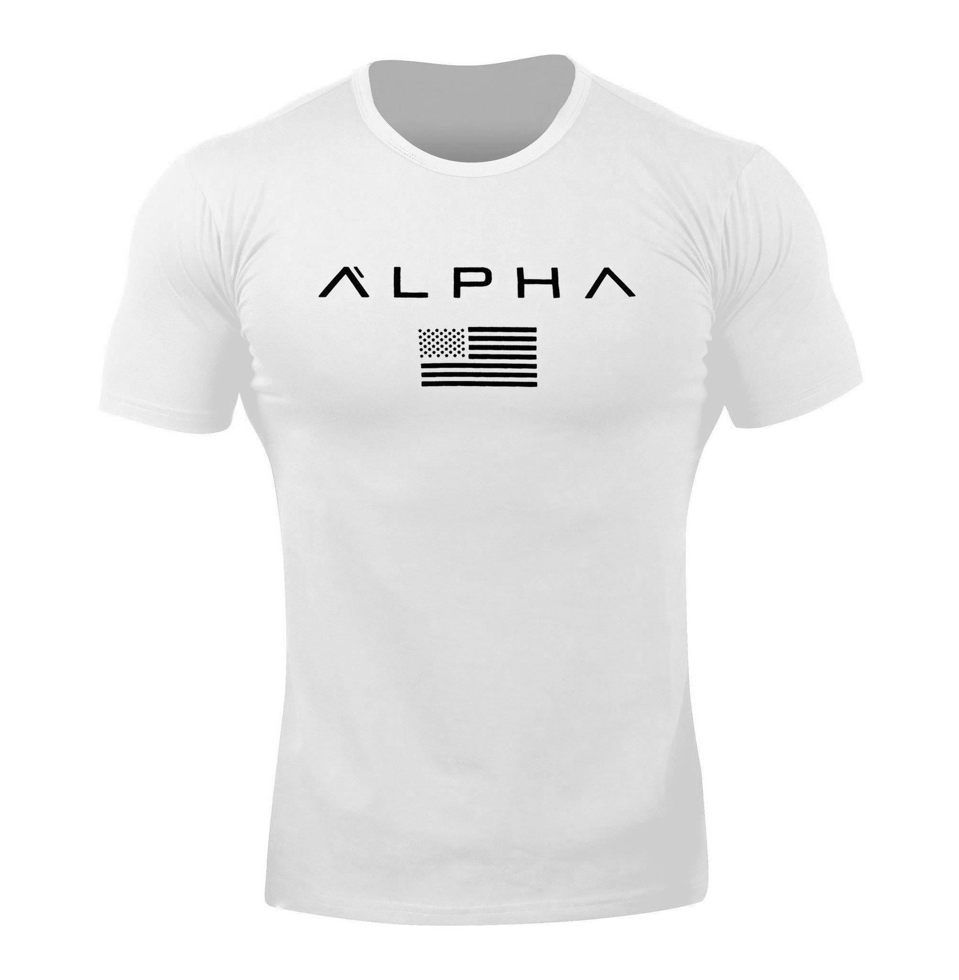 Alpha Sports T-shirt - {{ Inizo }} Vit / M Inizo
