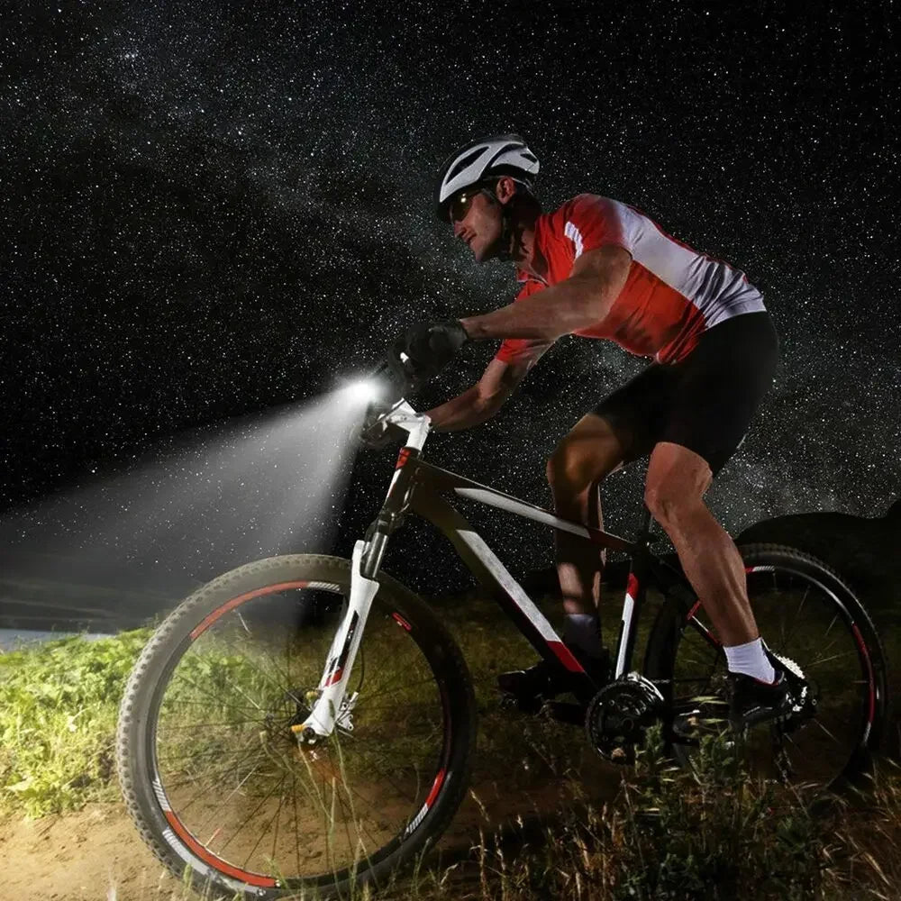 LuminaRide Pro 1000 – Multifunktionell Cykellampa för Maximalt Säkerhet och Frihet - Inizo